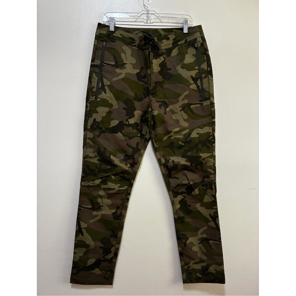 Roark Layover Slim Straight Travel Camouflage Pants size 32